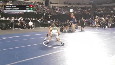 126 lbs Consi Of 8 #2 - Aaron Silva, Corona Del Mar (SS) vs Caden Garriott, South Torrance (SS)