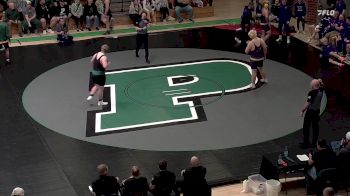 285 lbs Quarterfinals (8 Team) - Devin Binger, Pierre T.F. Riggs vs Conner Christianson, Watertown