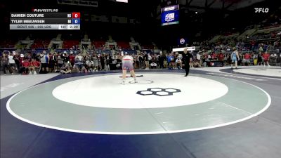 285 lbs Champ. Rd Of 128 - Damien Couture, NC vs Tyler Meeuwsen, MI