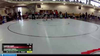 83 lbs Cons. Round 4 - Maximus Cantu, Region Wrestling Academy vs Carter Gary, Rick Larsen Wrestling Club