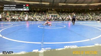 70 lbs Consi Of 16 #1 - Patrick Sanchez, RAW Wrestling Club vs Bradley Crowe, Grindhouse