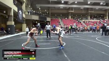 145 lbs Finals (2 Team) - Augistine Pacheco, Ridge Wrestling Club vs Dezmond Melendez, Duran Elite