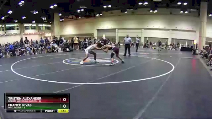 152 lbs Round 4 (10 Team) - Tristen Alexander, Dakota Wrestling Nation ...