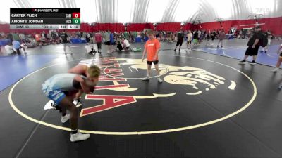 165 lbs Round 3 (8 Team) - Carter Flick, Cameron vs Amonte` Jordan, Franklin Central Flashes A