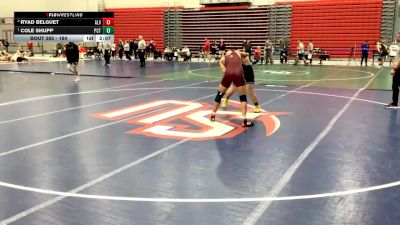 184 lbs Semifinal - Cole Shupp, Pennsylvania College Of Technology vs Ryad Belguet, Alvernia University
