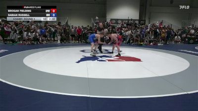 65 lbs Champ. Round 1 - Brogan Fielding, Spire RTC vs Sabian Russell, Hawks Wrestling Club