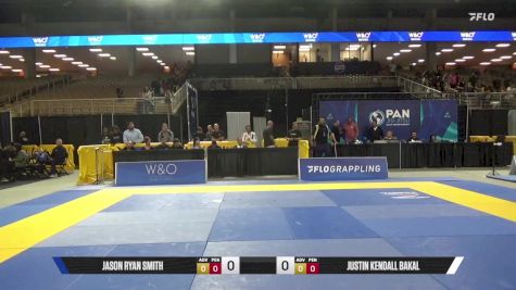 Justin Kendall Bakal vs Jason Ryan Smith 2025 Pan Jiu Jitsu IBJJF Championship