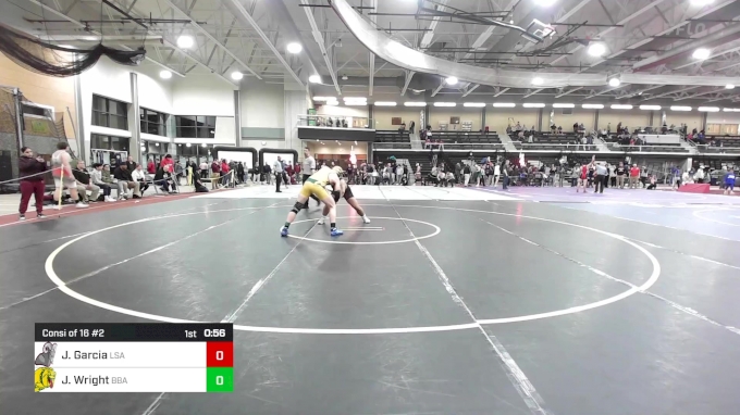 190 lbs Consi Of 16 #2 - Josiah Garcia, La Salle Academy vs Jt Wright ...