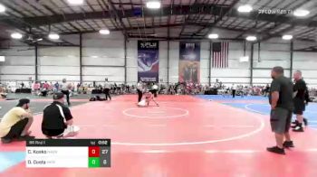 85 lbs Rr Rnd 1 - Caleb Kosko, Mat Assassins Red vs Dom Costa, Micky's Minions