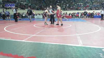 Consi Of 32 #1 - Mike Caffasso, Mustang Middle School vs Bruce Campbell, Perry Wrestling Club