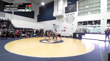 132 lbs Cons. Round 2 - Jake Solancho, Santiago (Corona) vs Henry Arellano, Northview