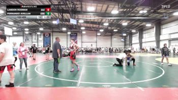 145 lbs Rr Rnd 2 - Landon Rodman, 84 Athletes Red vs Fernando Avellan, OBWC Blue