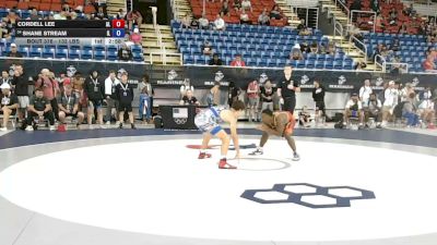 132 lbs Champ. Rd Of 128 - Cordell Lee, Alabama vs Shane Stream, Illinois