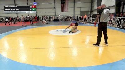 152 lbs Round Of 128 - Logan Brown, MD vs Aidan Hamilton, SC