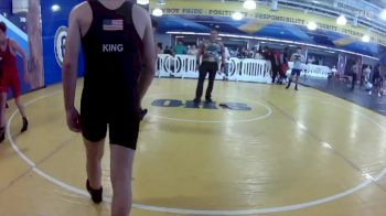 132 lbs Placement (16 Team) - Adiel Garcia, Soldier City vs Ethan King, Socs