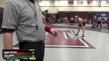 285 lbs Round 1 - Jonah Reiling, Lisbon vs Sevy Redel, Alburnett