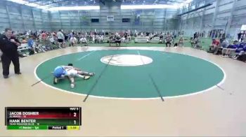 106 lbs 2nd Wrestleback (8 Team) - Jacob Doshier, Alabama vs Hank Benter, Team Missouri Blue