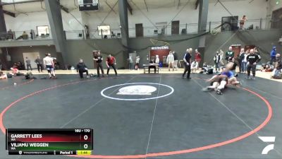 170 lbs Cons. Round 5 - Garrett Lees, WA vs Viliamu Weggen, WA