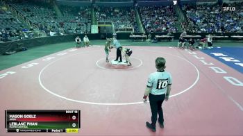 120 lbs Champ. Round 1 - Leblanc Phan, Floyd Central vs Mason Goelz, Avon