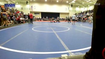 100 lbs 5th Place - Mason Perry, Mcalester Youth Wrestling vs Caden Ryals, Vian Wrestling Club