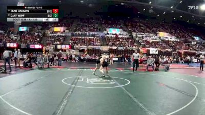 A - 126 lbs Cons. Round 2 - DJay Wipf, Billings Central/Joliet vs Jack Holmes, Butte Central