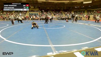 70 lbs Rr Rnd 1 - Gabby Rodriguez, Runestone vs Leon Sanchez, Owasso Takedown Club