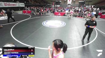 110 lbs Round 2 (16 Team) - Hazel Hy, SAWA-FR vs Nohea Booth, LAWA-FR