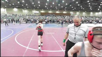 98 lbs Quarterfinal - Micah Wright, Silver State Wr Ac vs Waylon Nelson, Small Town WC