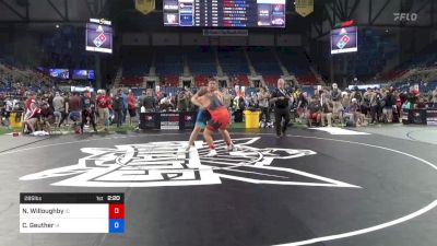 285 lbs Rnd Of 32 - Nathan Willoughby, Idaho vs Cameron Geuther, Iowa