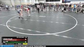 138 lbs Cons. Round 4 - Eli Cox, Iowa vs Logan Hiller, Edwardsville Wrestling Club