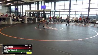 J-4 lbs Quarterfinal - Andrew Collins, DC Elite vs Lucas Sieren, Wrath