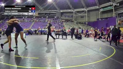 207 lbs 2nd Wrestleback (16 Team) - Jessica Rodriguez, Doane vs Carla Campos, Texas Wesleyan