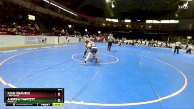 144 lbs Cons. Round 2 - Rene Orantes, Camp Verde vs Andrew Fawcett, Pinnacle