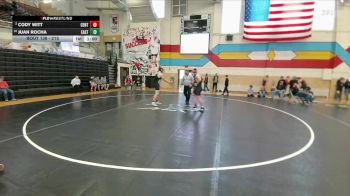 215 lbs Cons. Round 2 - Cody Witt, Central vs Juan Rocha, Cheyenne East