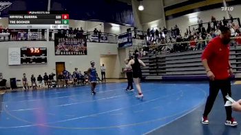 170 lbs Quarterfinals (8 Team) - Krystal Guerra, Gainesville vs Tre Booker, McEachern