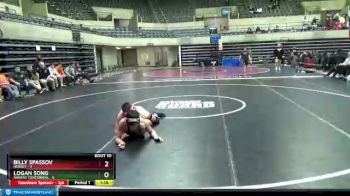 160 lbs Finals (8 Team) - Billy Spassov, Hersey vs Logan Song, Ankeny Centennial