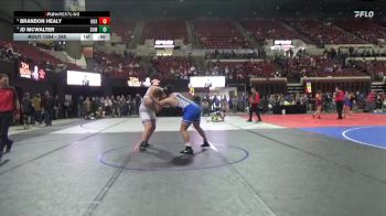 285 lbs 2nd Place Match - Brandon Healy, Havre Wrestling Club vs Jd McWalter, Summit Wrestling Club