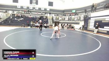 120 lbs Round 3 (4 Team) - Emerson Purser, Sisters On The Mat vs Elliza Brunner, Utah 2