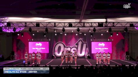 One Elite Allstars - Destiny [2026 L1 Youth - Flex - D2 - Medium Day 1] 2026 One Up Grand Nationals