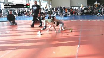 77 lbs Rr Rnd 5 - Waylon Worley, CT Whale Orca - ESE vs Cai Sontz, Ruthless 1 - ESE