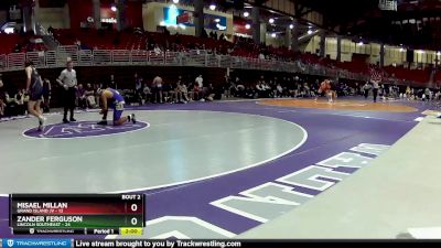 165 lbs Round 1 (16 Team) - Misael Millan, Grand Island JV vs Zander Ferguson, Lincoln Southeast