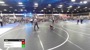 49 lbs Quarterfinal - Carolina Guillent, SoCal Grappling Club vs Dawson Willford, Grindhouse WC