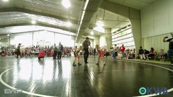 58 lbs Consi Of 4 - Caliber Welch, Claremore Wrestling Club vs McCoy Battiato, Coweta Tiger Wrestling