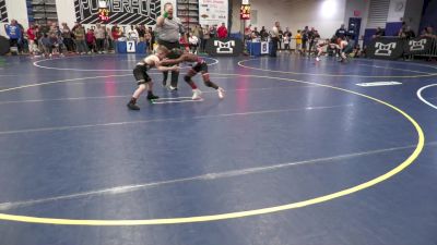 75 lbs Semifinal - Jaxson Singleton, Donahue W.A. vs Kevin Young, Dawg Pound