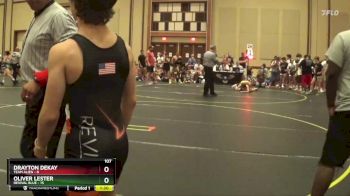 107 lbs Round 3 (4 Team) - Drayton Dekay, Team Alien vs Oliver Lester, Revival Blue