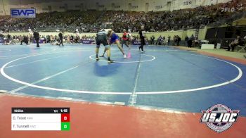 195 lbs Quarterfinal - Colton Treat, Raw Wrestling Club vs Trey Tunnell, Keystone Wrestling Club