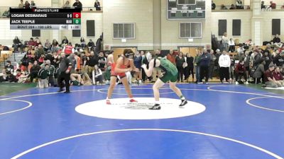 190 lbs Round Of 16 - Logan Desmarais, New Bedford vs Jack Teeple, Marshfield