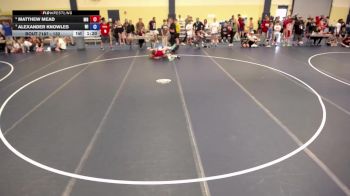 132 lbs Quarters - Matthew Mead, MN vs Alexander Knowles, WI
