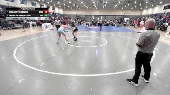 165 lbs Champ. Round 1 - Shania Prather, North Stafford vs Enerlen Davaajav, Freedom (South Riding)