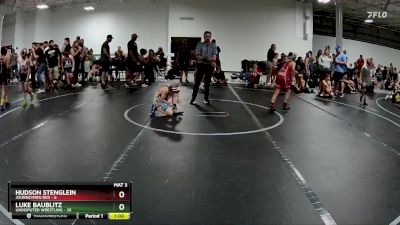 68 lbs Finals (2 Team) - Hudson Stenglein, Journeymen Red vs Luke Baublitz, Undisputed Wrestling